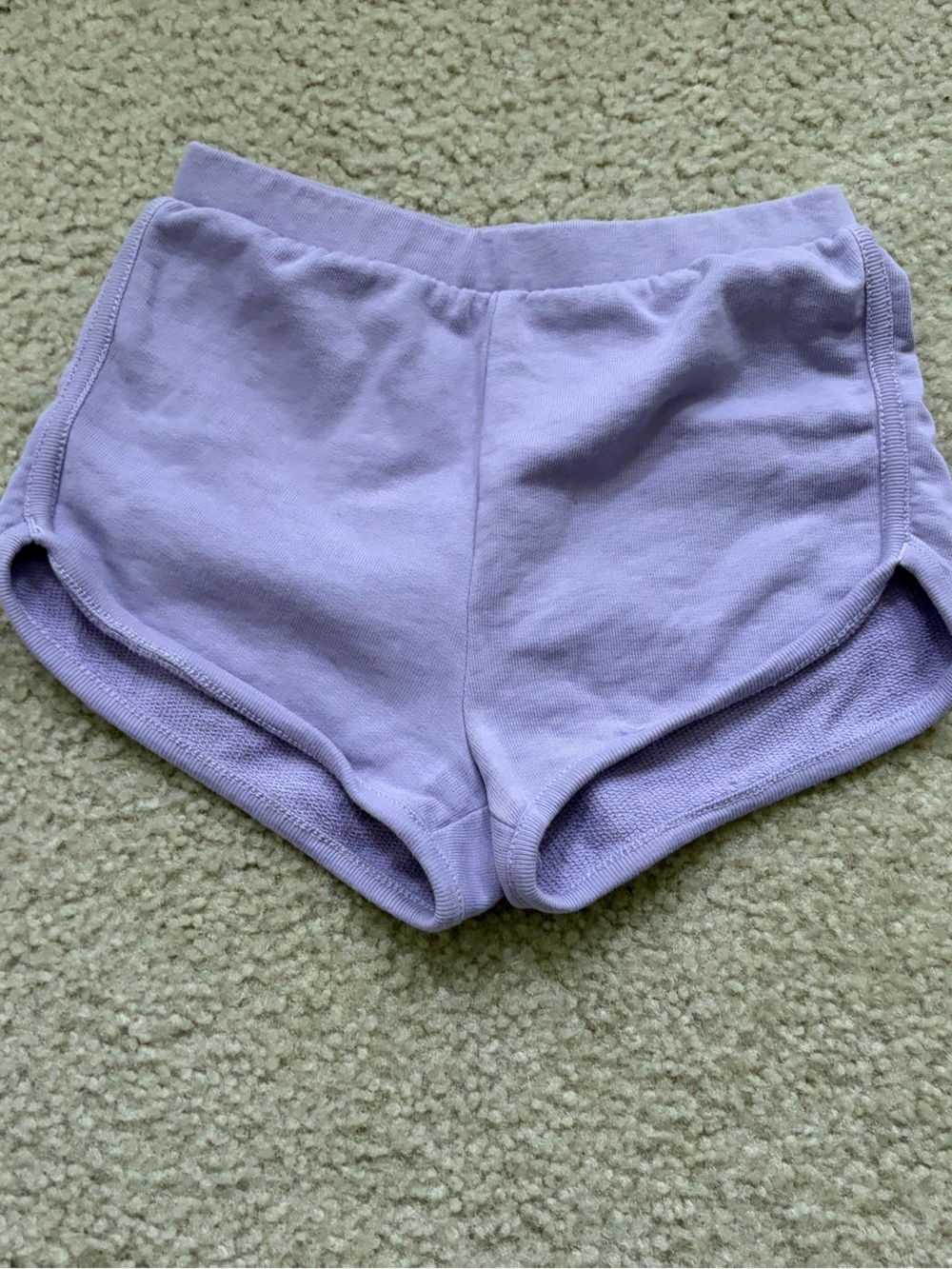 Hanna Andersson Lavender Girls' Knit Shorts